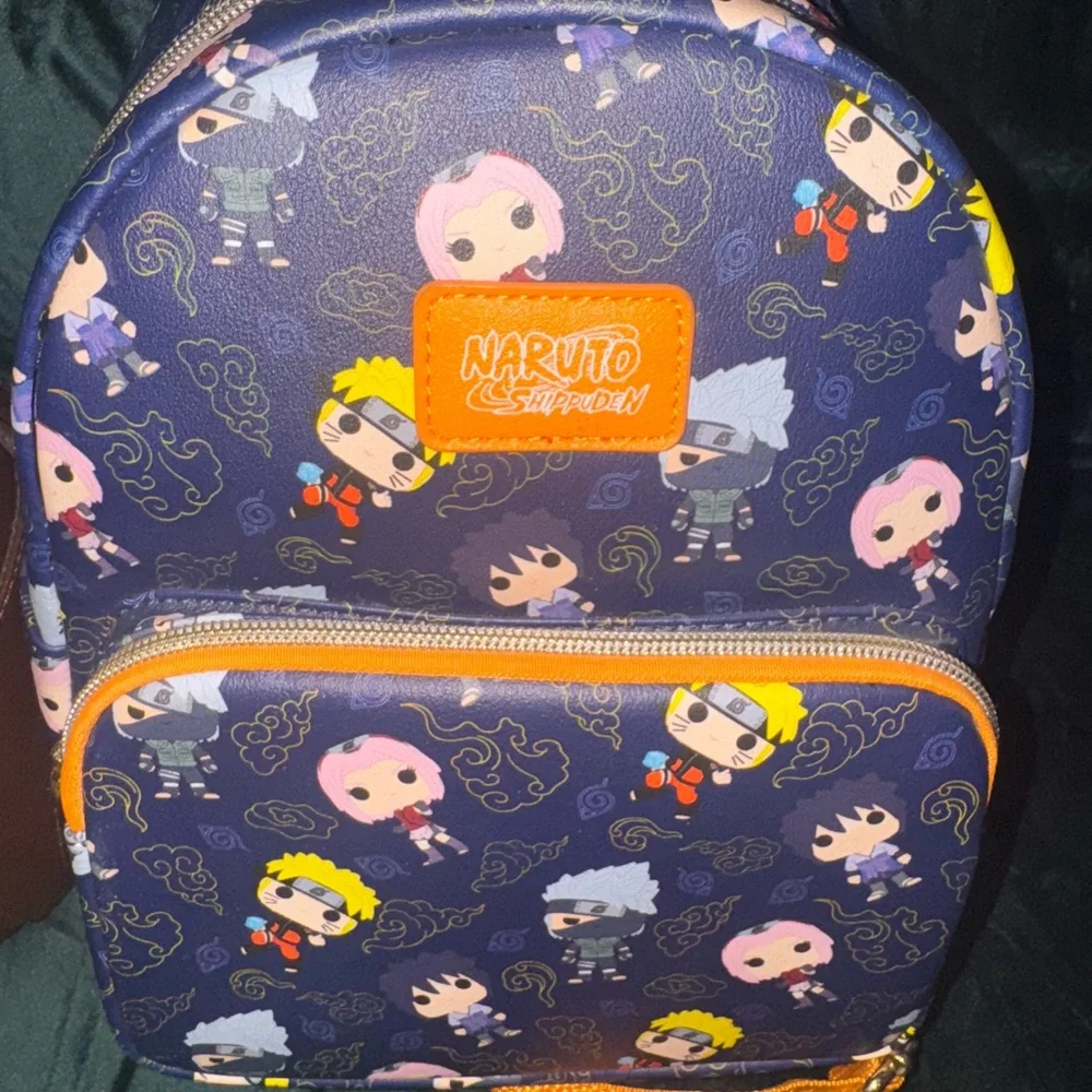 Naruto Shippuden Navy Backpack - Picture 3 of 4